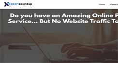 Desktop Screenshot of expertroundup.com